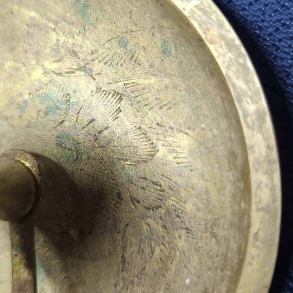 Vintage Brass Candle Holder - Picture 3 of 4